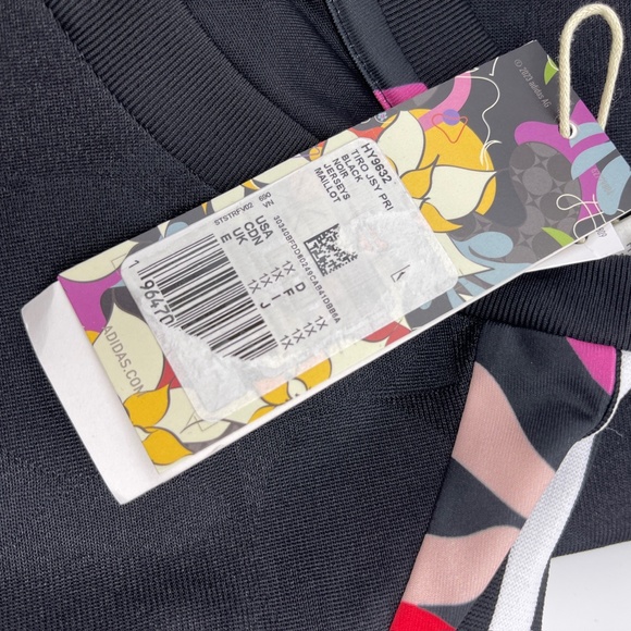 BNWT NEW Adidas Women's Tiro Pride Jersey size 1X (Plus Size) (HY9632) - Picture 5 of 8